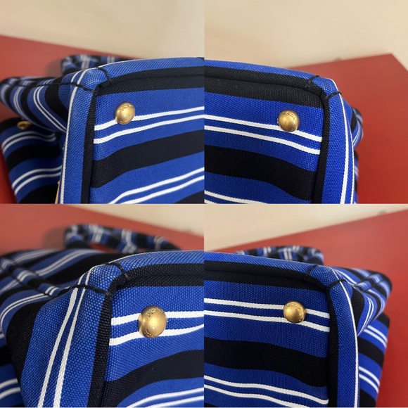 *FINAL SALE* Prada Canapa Canvas Tote Bag - Picture 9 of 10